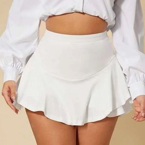 SHEIN white skort